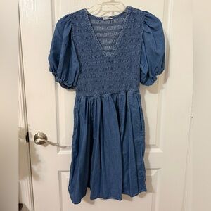 Size Medium GAP Denim Mini Dress